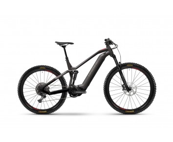Haibike ALLMTN 2 Full Suspension Electric-MTB Pebble/Black/Red Yamaha PW-X3 Motor 720wh Battery 2024